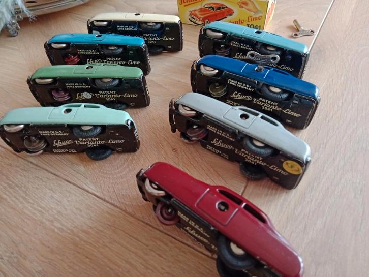 Schuco varianto limo 8 stuks, Antiek en Kunst, Antiek | Speelgoed, Ophalen of Verzenden