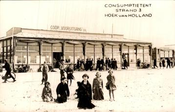 Hoek van Holland - Consumptietent - Strand 3 Fotokaart beschikbaar voor biedingen