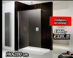 N​ieuw in doos: inloopdouche HKS walk in Atelier 140x200 cm, Ophalen, Duitsland, Nieuw, HKS