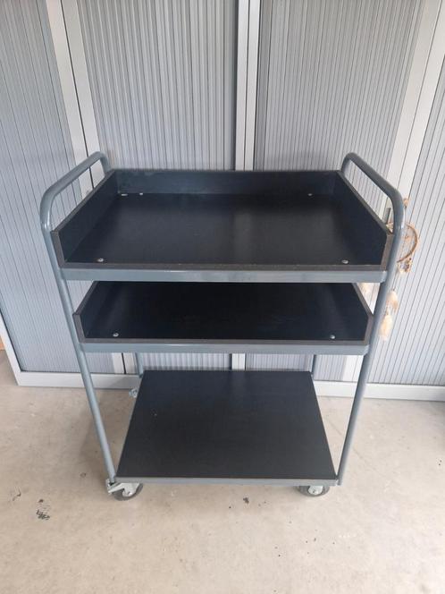 Eurokraft pro montagetafel 3 etages, belastbaar tot 250kg!!!, Doe-het-zelf en Verbouw, Transportwagens, Zo goed als nieuw, Transportkar