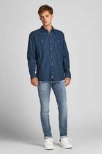 Nieuw Jack & Jones jeans slim blauw denim style no 12194438, Maat 52/54 (L), Blauw, Nieuw, Ophalen of Verzenden