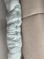 Zacht blauw kussen, Ophalen of Verzenden, Gebruikt, Blauw, Cilindervormig