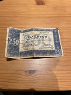 Zilverbon 1938 - 2,5 Gulden, Postzegels en Munten, Bankbiljetten | Nederland, Ophalen of Verzenden, 2½ gulden, Los biljet
