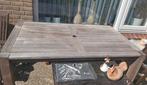 Teakhouten tafel, Tuin en Terras, Ophalen, Gebruikt, Rechthoekig, Teakhout