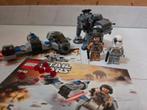 LEGO Star Wars 75195 SkiSpeeder FirstOrderWalker, Ophalen of Verzenden, Zo goed als nieuw, Complete set, Lego