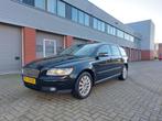 Volvo V50 1.8 Zwart met leren interieur + nieuwe APK, Auto's, Volvo, Origineel Nederlands, Te koop, V50, 5 stoelen