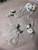 Bruiloft Auto Decoratie Set, Ophalen of Verzenden, Zo goed als nieuw