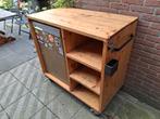 Buitenbar / tuinbar op wielen, Tuin en Terras, Buitenkeukens, Gebruikt, Vrijstaand, Elektrisch, Ophalen