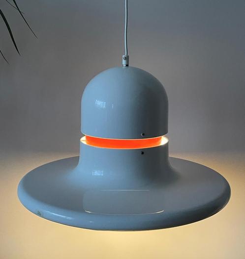 70s Space Age UFO Claesson Bringzen Zweeds plafondlamp, Huis en Inrichting, Lampen | Plafondlampen, Zo goed als nieuw, Kunststof