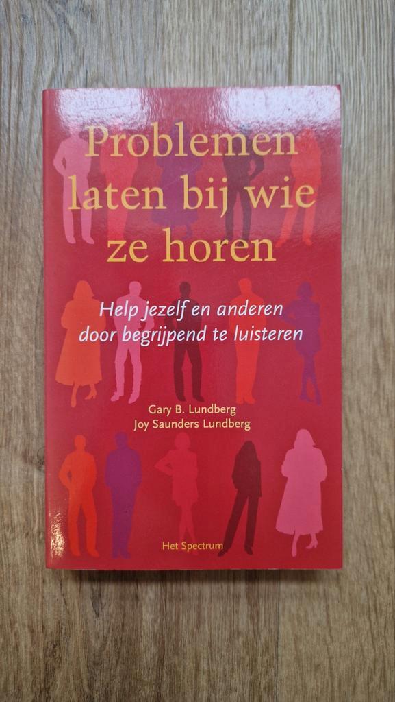 J. Saunders Lundberg - Problemen laten bij wie ze horen, Boeken, Psychologie, Zo goed als nieuw, Ophalen of Verzenden