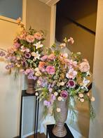 Schitterend Groot zijde bloemstuk 2 x wildboeket idee, Huis en Inrichting, Woonaccessoires | Kunstplanten en Kunstbloemen, Ophalen
