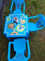 Kinder tuinstoeltjes 3 + tafeltje met disneyafbeeldingen, Kinderen en Baby's, Ophalen, Zo goed als nieuw