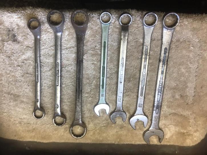 Steek- Ring Sleutels, Doe-het-zelf en Verbouw, Gereedschap | Handgereedschap, Gebruikt, Ophalen