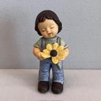 Goebel Nina & Marco beeldje 'Limpke' met zonnebloem, Verzamelen, Ophalen of Verzenden, Zo goed als nieuw, Hummel