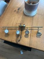 Plafondlamp met 4 Spots - Industrieel Design, Huis en Inrichting, Lampen | Plafondlampen, Ophalen, Zo goed als nieuw, Metaal