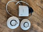 2x brandalarm, 1x Gateway van FireAngel, Doe-het-zelf en Verbouw, Alarmsystemen, Gebruikt, Detector, Sensor of Melder, Ophalen of Verzenden