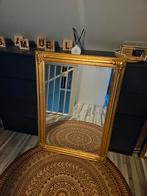 Gouden spiegel van xenos met mooie rand, Ophalen, Rechthoekig, 50 tot 100 cm, 100 tot 150 cm