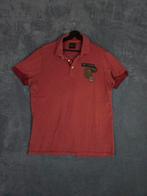 PME Legend Polo Shirt XXL Rood Pall Mall Patches, ., Overige maten, Ophalen of Verzenden, Zo goed als nieuw
