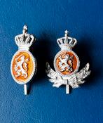 Petemblemen Koninklijke marechaussee, Ophalen of Verzenden, Marechaussee, Nederland, Embleem of Badge