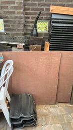 Dakplaat menuiserite dubbel geperst, Doe-het-zelf en Verbouw, Platen en Panelen, Ophalen, Zo goed als nieuw, Overige materialen