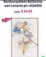 BORDUURPAKKET LANARTE BALLERINA ROMANCE, Verzenden, Nieuw, Handborduren, Borduurpakket