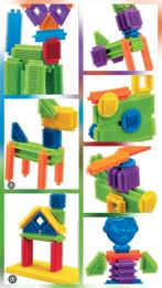 300 bouwstenen met wielen, dieren, gezichten!, Ophalen of Verzenden, Zo goed als nieuw, Overige merken