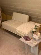 Teddy beige bankje, Ophalen, Nieuw, Rechthoekig, 125 cm of meer