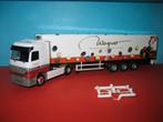 Wagno  MERCEDES met oplegger  Herpa/Albedo, Ophalen of Verzenden, Zo goed als nieuw, Bus of Vrachtwagen, Herpa