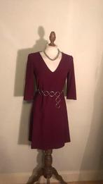 MASSIMO DUTTI DRESS BORDEAUX ROOD, Overige kleuren, Verzenden, Zo goed als nieuw, Maat 36 (S)