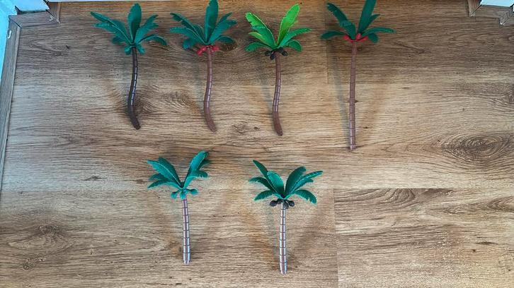 Playmobil losse onderdelen palmbomen met kokosnoten, Kinderen en Baby's, Speelgoed | Playmobil, Gebruikt, Los playmobil, Ophalen of Verzenden