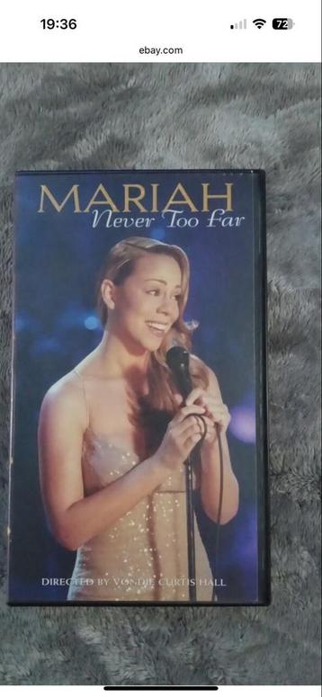 Mariah carey Never Too Far VHS - Zeldzame voorkant! beschikbaar voor biedingen