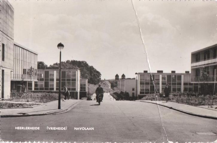 heerlerheide -vrieheide navolaan aangepast, Verzamelen, Ansichtkaarten | Nederland, Noord-Brabant, Voor 1920, Ophalen of Verzenden