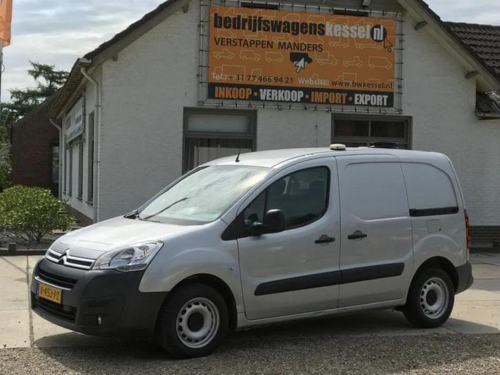 Citroën Berlingo 1.6 BlueHDI Euro 6 Automaat Trekh., Auto's, Bestelauto's, Bedrijf, Te koop, ABS, Airconditioning, Bluetooth, Centrale vergrendeling