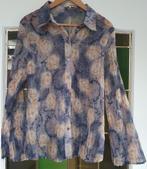 Luchtige blouse met roosjes - Maat L, Ophalen of Verzenden, Nieuw, Maat 42/44 (L)