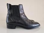 Mooie zwarte lederen laarsjes mt 40 van LORENZO BANFI, LORENZO BANFI, Zwart, Lage of Enkellaarzen, Ophalen of Verzenden