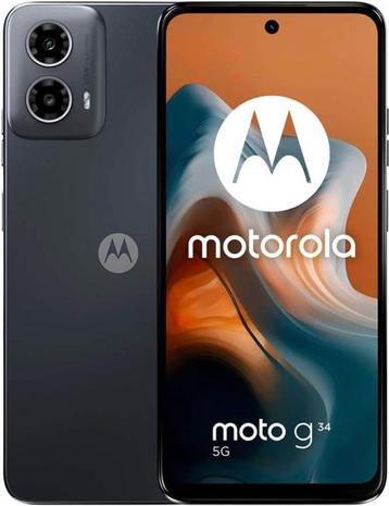 Motorola Moto G34, 5G, 8GB/256GB, Charcoal Black beschikbaar voor biedingen
