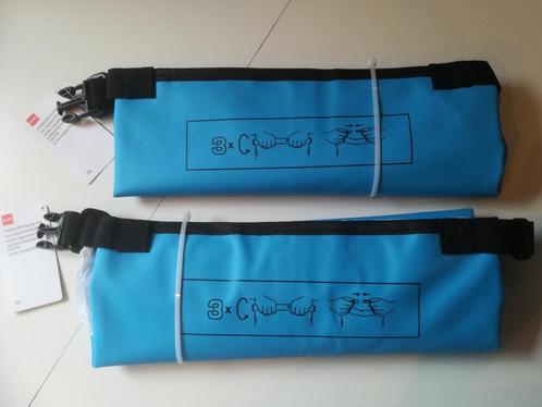 NIEUW: 2 waterafstotende tas met schouderband/ kliksluiting., Sieraden, Tassen en Uiterlijk, Tassen | Rugtassen, Nieuw, Ophalen of Verzenden