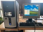 Complete retro PC Windows XP monitor en toetsenbord, Computers en Software, Vintage Computers, Ophalen of Verzenden, Vintage computer