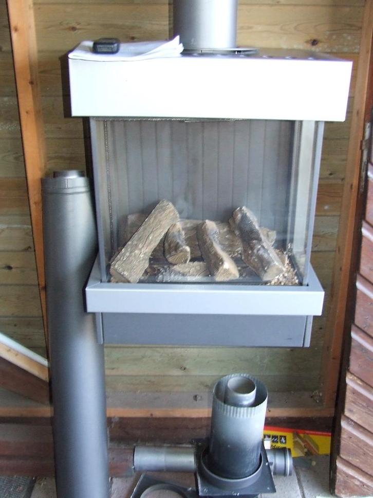 Dru Diablo Gashaard met gesloten verbranding, Huis en Inrichting, Kachels, Zo goed als nieuw, Hangend, Gaskachel, Gas, Ophalen