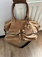 Cowboysbag the big bag, Ophalen of Verzenden, Zo goed als nieuw, Beige, 30 cm of meer