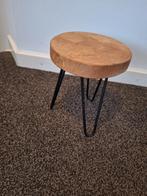 Mooie klein krukje decoratie 19cm hoog, Huis en Inrichting, Krukjes, Ophalen of Verzenden, Zo goed als nieuw, Hout