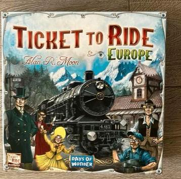 Ticket to Ride Europe beschikbaar voor biedingen
