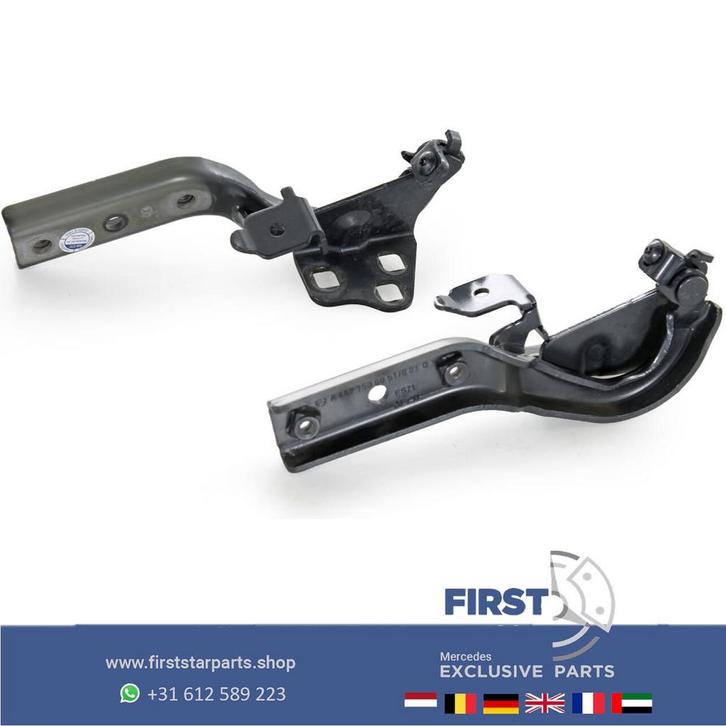 W447 V KLASSE / VITO MOTORKAP SCHARNIEREN SET VKLASSE Origin, Auto-onderdelen, Carrosserie en Plaatwerk, Mercedes-Benz, Gebruikt