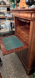 Antieke secretaire Bureaukast m, Ophalen