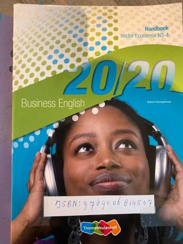 20/20 Business English Economie N3-4 beschikbaar voor biedingen