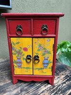 Chinees beschilderd sieraden juwelen kastje chinese, Verburgt Vintage, Ophalen of Verzenden, Schipluidenlaan 20 5035KJ Tilburg