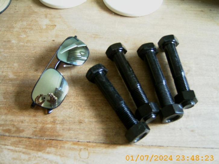 4x originele ATX zwarte stalen bouten M30, Sport en Fitness, Fitnessmaterialen, Nieuw, Overige typen, Armen, Benen, Ophalen