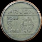 197# Aruba 5 Florin 2005 km38, Ophalen of Verzenden, Midden-Amerika