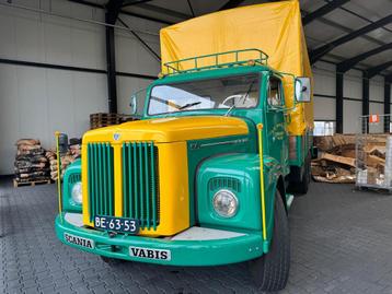 Scania LS 56 Vabis Huif Bakwagen VOLLEDIG GERESTAUREERD! FUL beschikbaar voor biedingen