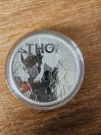 Tuvalu - Thor 1 oz zilver 2018, Postzegels en Munten, Ophalen of Verzenden, Zilver
